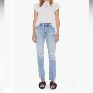 MOTHER Superior High Waisted Rider Skimp The Confession Jean 25